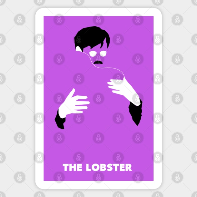 The lobster indie movie poster fan art Collin Farrell Rachel Weisz Sticker by Rozbud